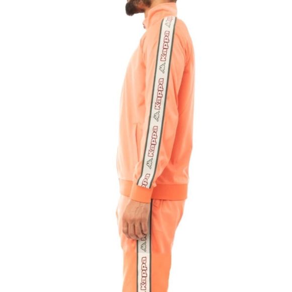 KAPPA TRACKSHIRT- LOGO TAPE ARTEM - ORANGE CAMELIA - Picture 2 of 8